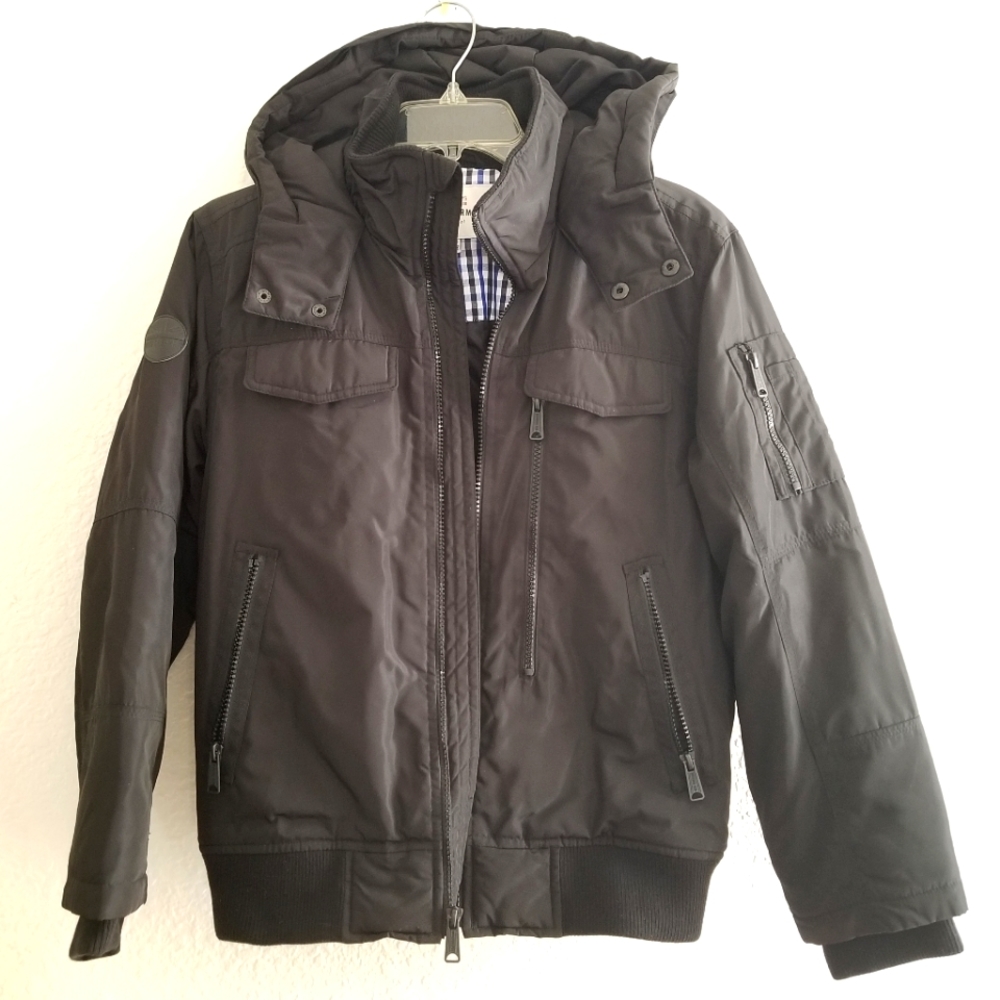 Ben Sherman Boys Hooded Elastic Waistbaan Jacket Size Medium M (10-12) B…